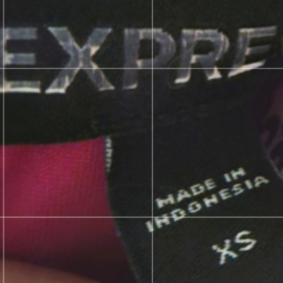 NEW! EXPRESS Cut Out High Low Midi Maxi Dress XS. - Picture 5 of 5